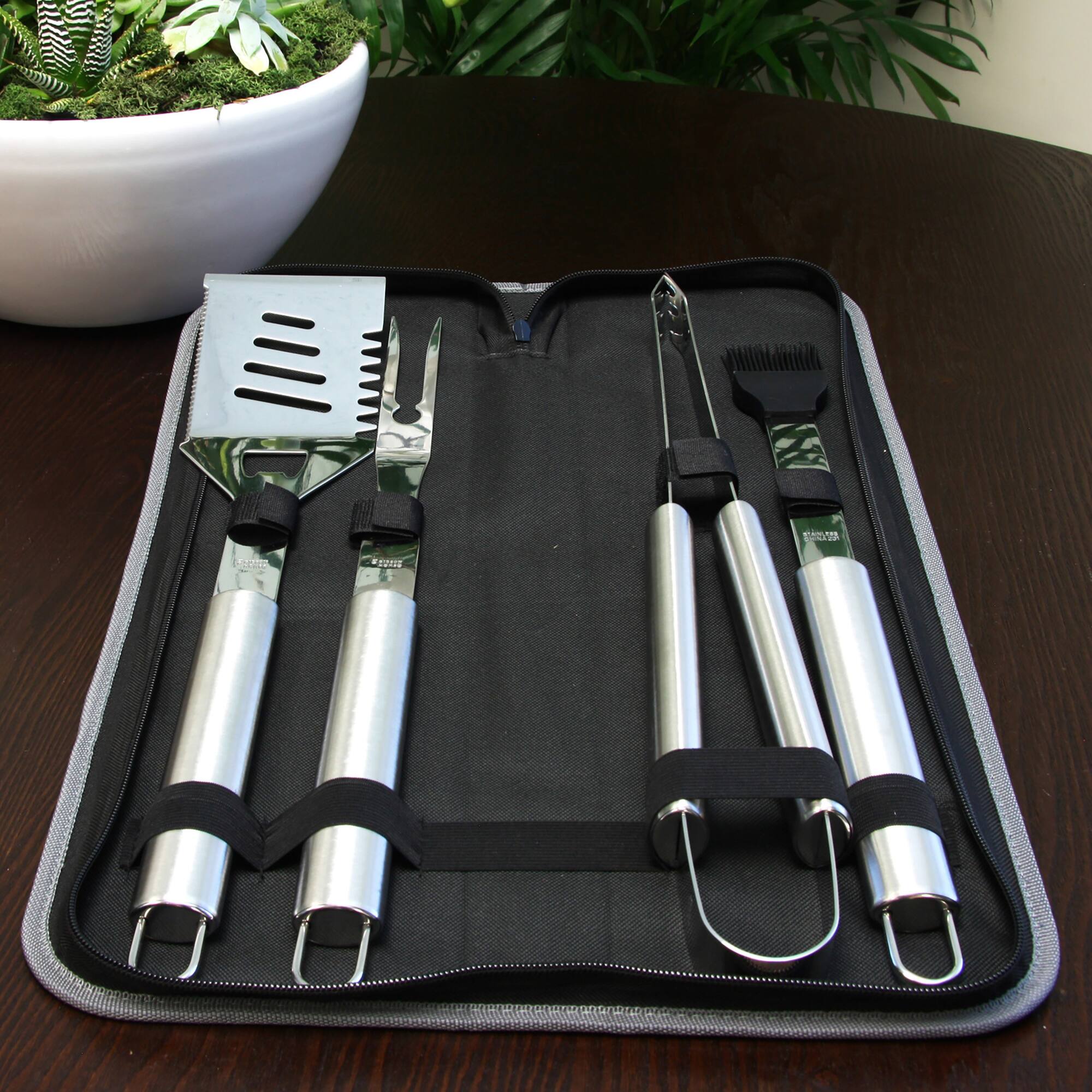Gibson Home Grill Basics 5-Piece BBQ Set